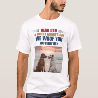 Melhor T-Shirt do Dia de os pais - Presente para S