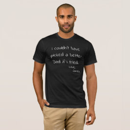Melhor T-shirt do Pai