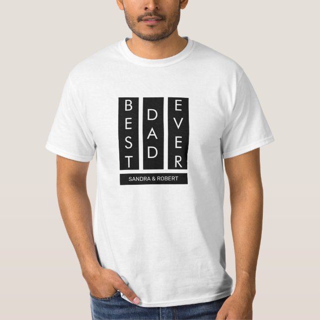 Melhor T-Shirt do Pai (Frente)