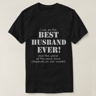 Melhor t-shirt engraçado do marido nunca