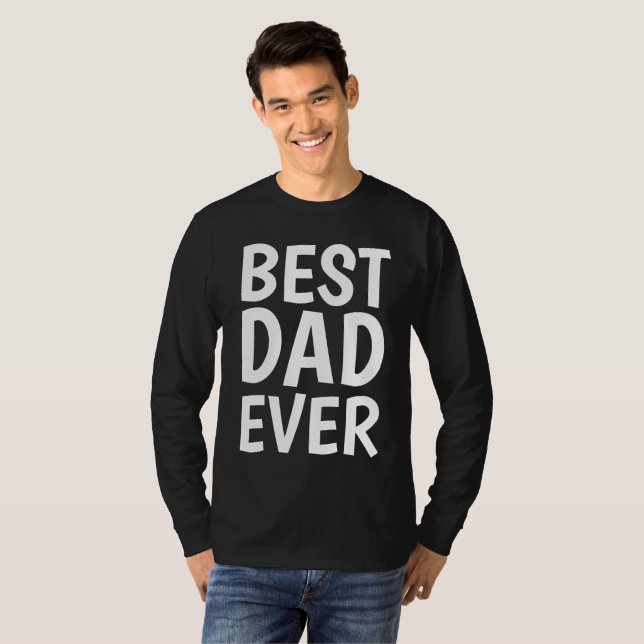MELHOR T-shirts PAI PARA O Pai (Frente Completa)