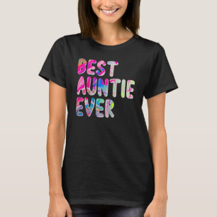 Melhor Tia Para Tia Engraçada Camisa Que Eu Amo A