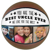 Melhor Tio Ever 3 Foto Colagem Preta e Branca