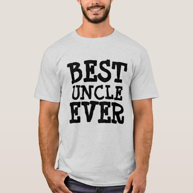 MELHOR TIO NUNCA T-Shirts (Frente)
