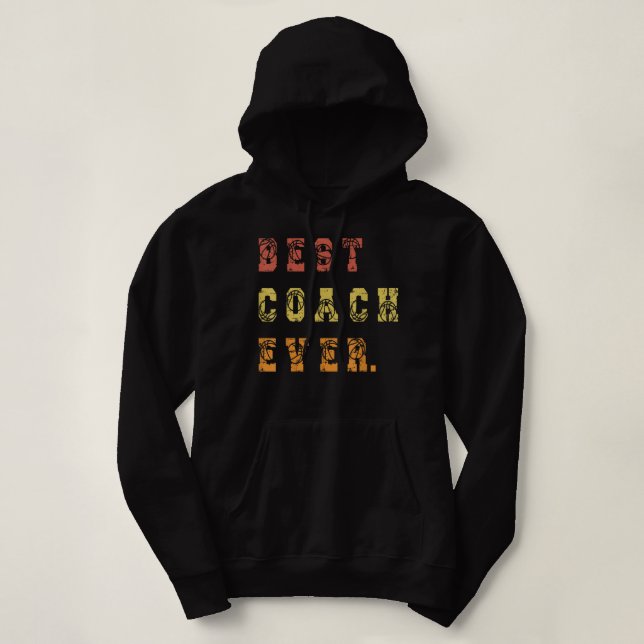 Melhor treinador de basquete de T-Shirt (Frente do Design)