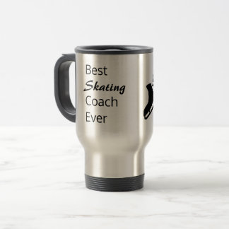 Melhor treinador de patinação de Caneca de viagem 