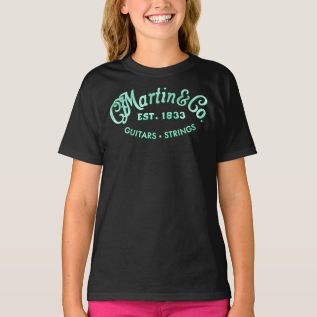 Melhor Venda - Logotipo Martin Ative T-Shirt (Frente)