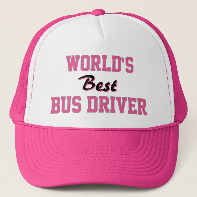 Melhor vendedor! O melhor boné de ônibus do mundo (Frente)