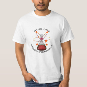 Melhor vida através da camisa da luz da