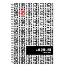 Melhor vida personalizada do vermelho branco preto