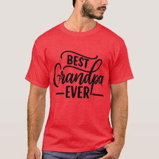 Melhor Vovô Alguma Camiseta - Estilo Estilo Esboço