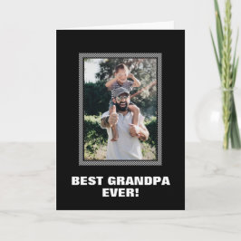 Melhor Vovô Cartão de Dia de os pais Personalizado