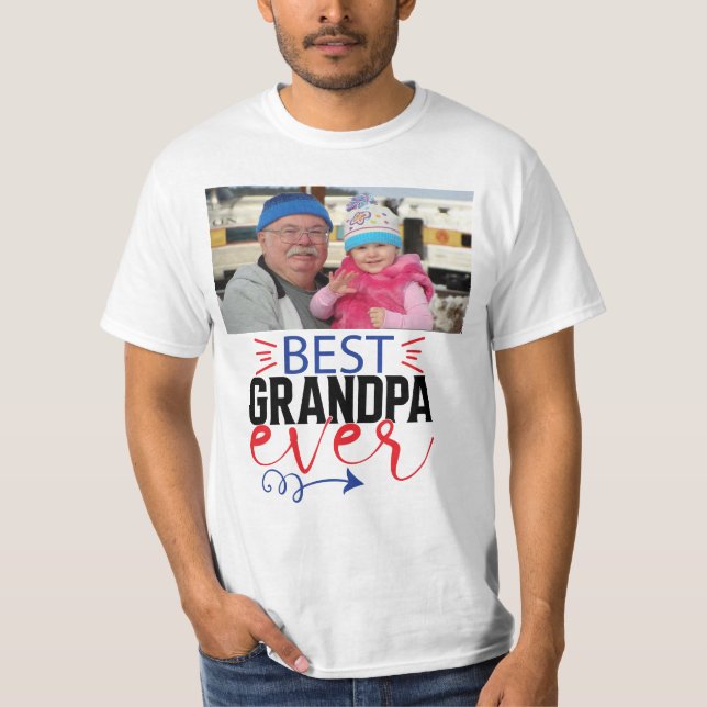 Melhor Vovô T-Shirt (Frente)