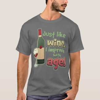 Melhore com o t-shirt da obscuridade da idade