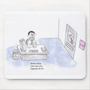 Melhore o sorriso Mousepad