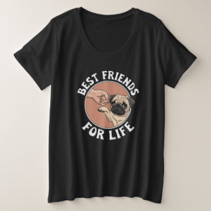 Melhores Amigos para Camiseta de Vida   Humano e P