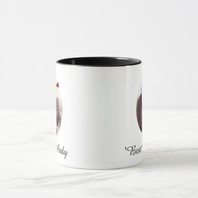 Melhores Avós Caneca Personalizada com Foto e Nome (Centro)