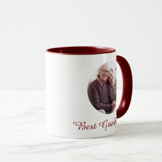 Melhores Avós Caneca Personalizada com Foto e Nome