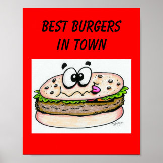 Melhores Burgers na Cidade Poster