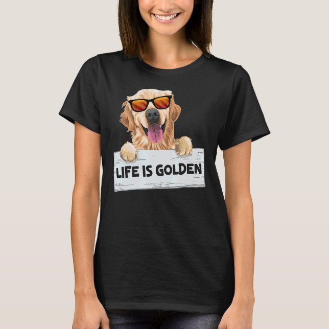 Melhores Camisetas para Cães Golden Retriever (Frente)