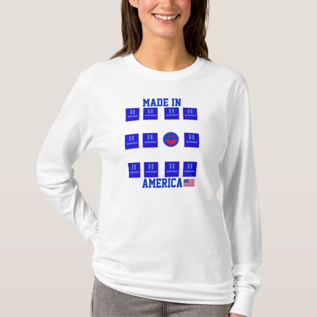 MELHORES CAMISETAS PATRIÓTICOS - FEITOS NA AMÉRICA (Frente)