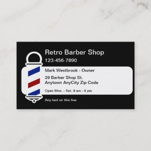 Melhores Cartões de visitas de Compro de Barber R