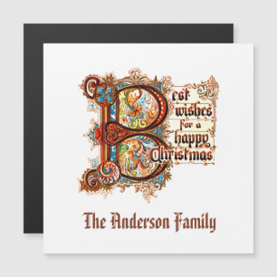 Melhores Desejos (em Letras Iluminadas) para Natal