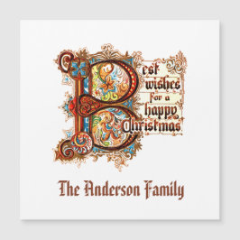 Melhores Desejos (em Letras Iluminadas) para Natal