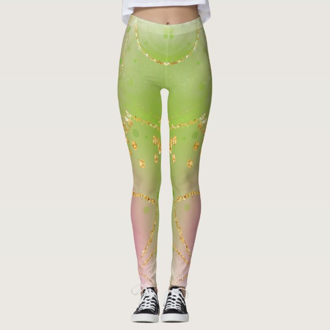 Melhores Leggings de Aquarela para Entusiastas de  (Frente)