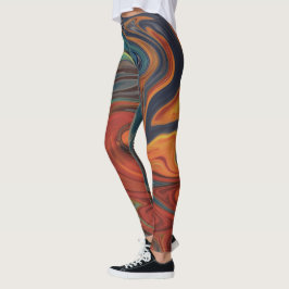 Melhores Leggings de Cores Cores d'Água Exclusivas