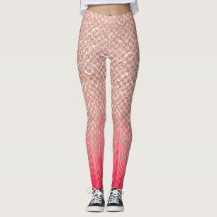 Melhores Leggings e Pernas Sparkly Ajustado de e