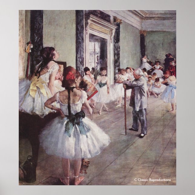 MELHORES POSTERS - PERSONALIZADO - DEGAS - ART - G (Frente)