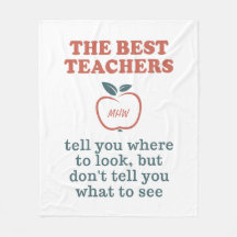 MELHORES PROFESSORES: cobertores de velo personali