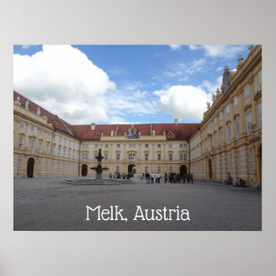 Melk Abbey Austria Poster