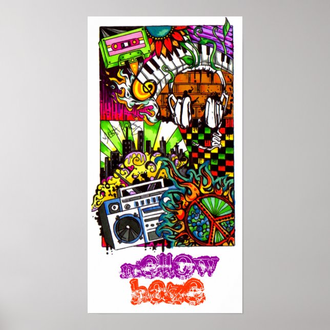Mellow Haze Poster (Frente)