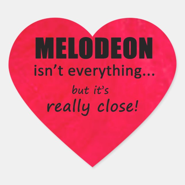 Melodeon não é tudo autocolante (Frente)