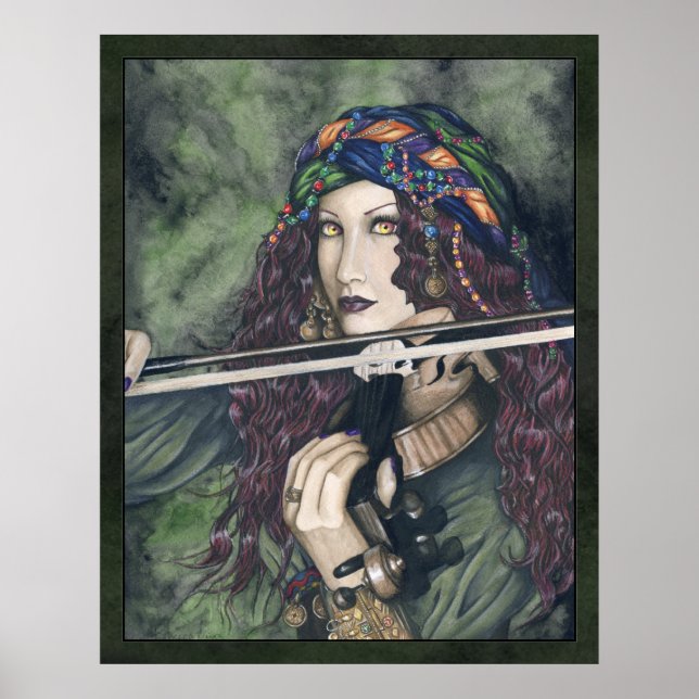 Melodias Encantadas: Violin poster (Frente)