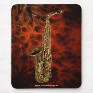 MELÓMANO Mousepad do SAXOFONE