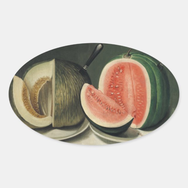 "Melons", autocolantes de arte (Frente)