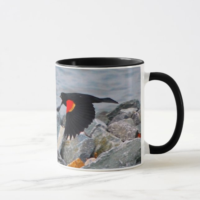 MELRO VERMELHO-VOADO - caneca (Direita)