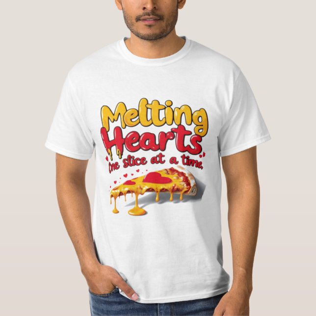 Melting Hearts, One Slice at a Time T-shirt (Frente)