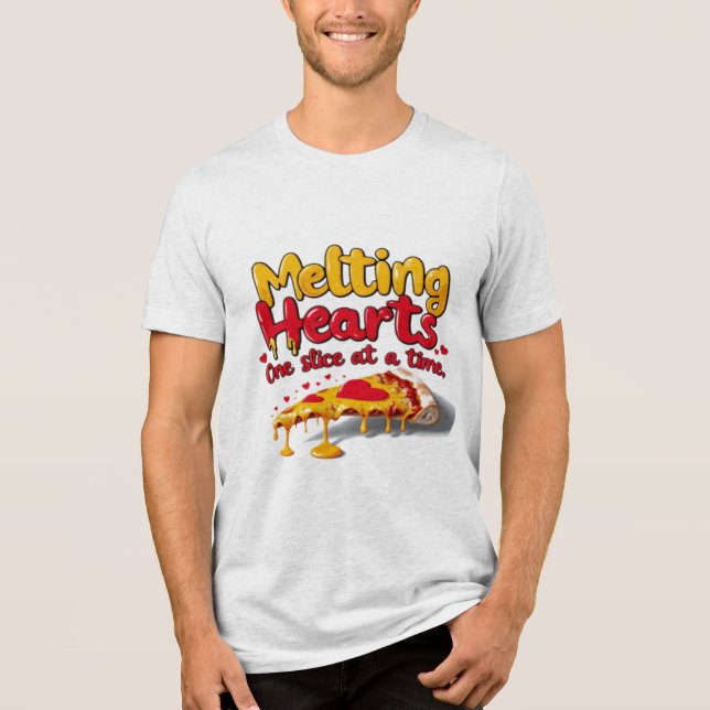 Melting Hearts, One Slice at a Time T-shirt (Frente)