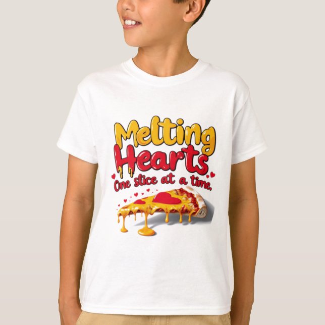 Melting Hearts, One Slice at a Time T-shirt (Frente)