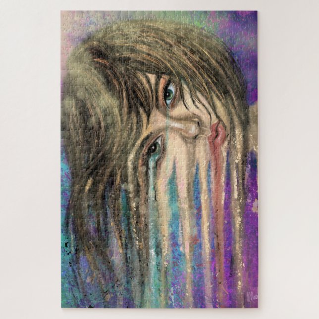 Melting Woman Fantasy Quebra-cabeça - Pintura (Vertical)
