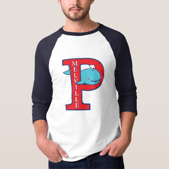 Melville "P" Raglan T-Shirt (Frente)