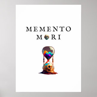 Memento Mori Poster | Poster estático | Presente e