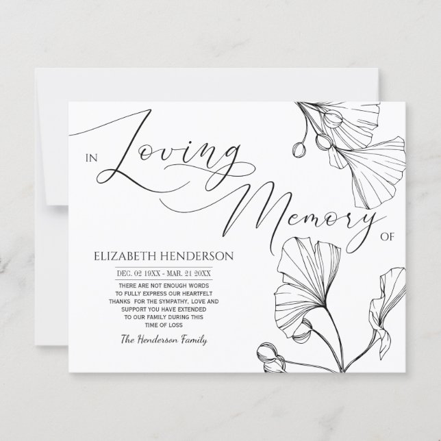 Memória de simpatia clássica do orçamento /Obrigad (Frente)