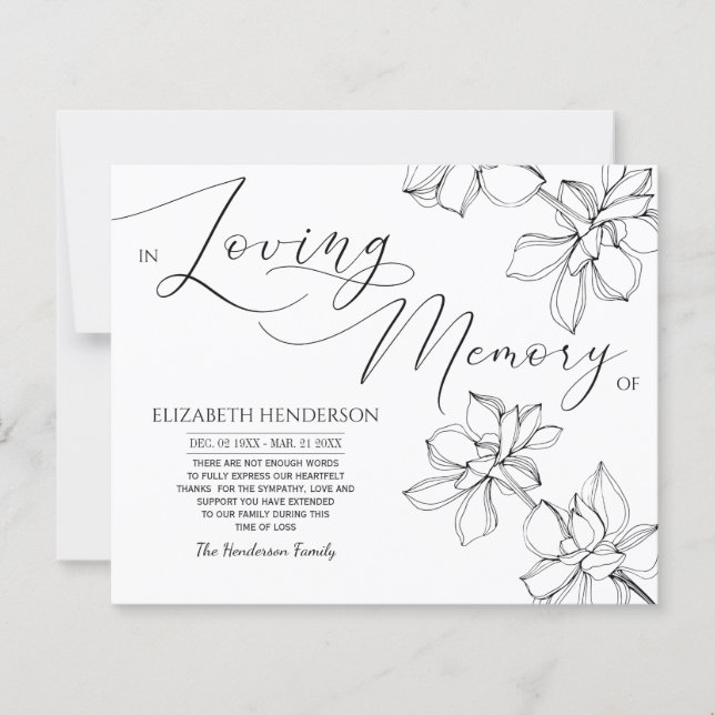 Memória de simpatia clássica do orçamento /Obrigad (Frente)