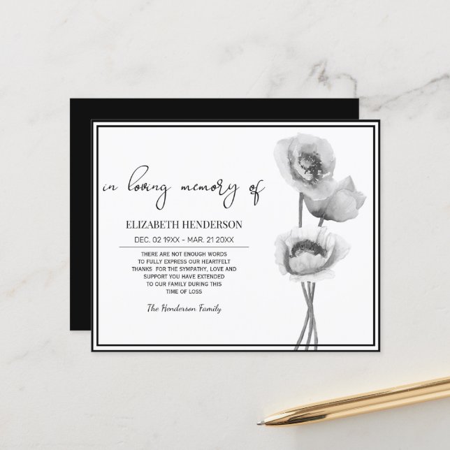 Memória de simpatia orçamentária /Obrigado. (Frente/Verso In Situ)