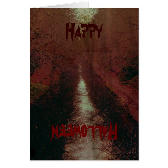 Memória de um cartão de canal Halloween (Frente)
